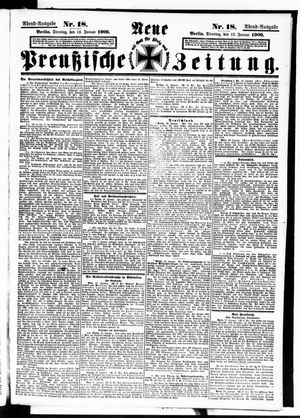 Neue preußische Zeitung vom 12.01.1909
