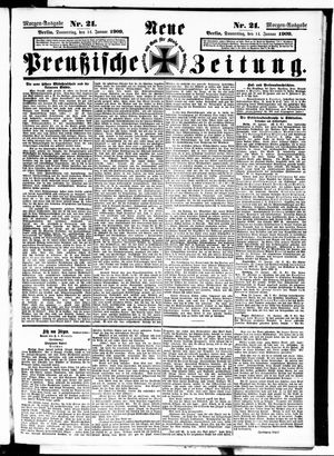 Neue preußische Zeitung vom 14.01.1909