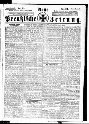 Neue preußische Zeitung vom 14.01.1909