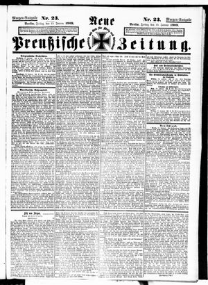 Neue preußische Zeitung vom 15.01.1909