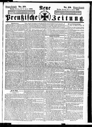 Neue preußische Zeitung vom 19.01.1909