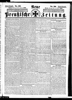Neue preußische Zeitung vom 19.01.1909