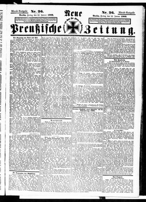 Neue preußische Zeitung vom 22.01.1909