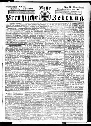 Neue preußische Zeitung vom 26.01.1909