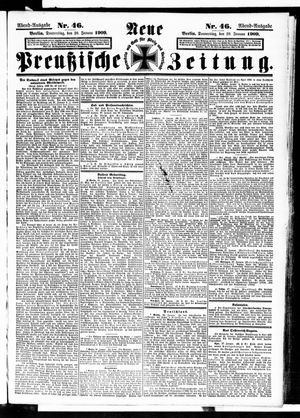 Neue preußische Zeitung vom 28.01.1909