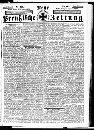 Neue preußische Zeitung on Feb 8, 1909