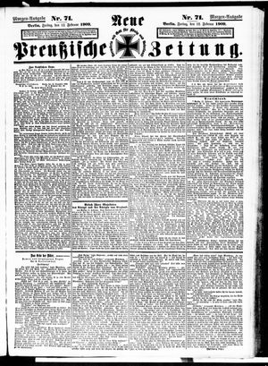 Neue preußische Zeitung vom 12.02.1909