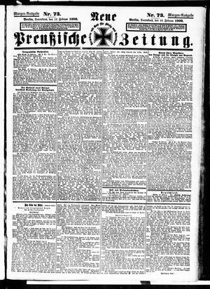 Neue preußische Zeitung on Feb 13, 1909