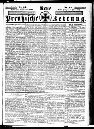 Neue preußische Zeitung vom 19.02.1909