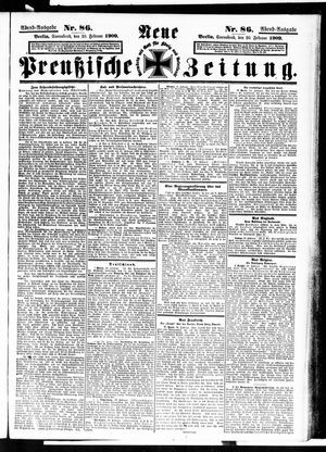 Neue preußische Zeitung vom 20.02.1909