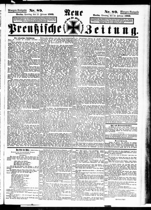 Neue preußische Zeitung vom 23.02.1909