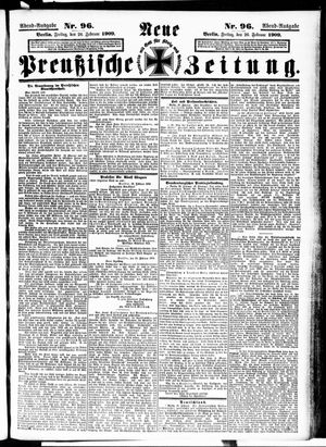 Neue preußische Zeitung vom 26.02.1909