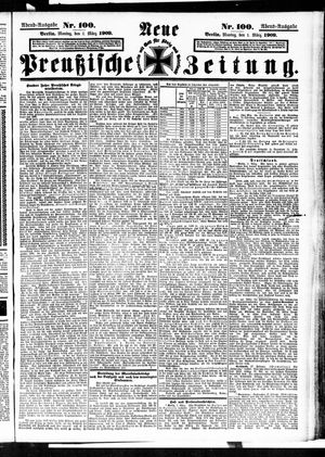 Neue preußische Zeitung vom 01.03.1909