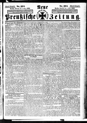 Neue preußische Zeitung vom 03.03.1909