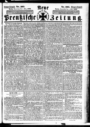 Neue preußische Zeitung vom 04.03.1909