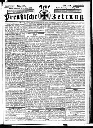 Neue preußische Zeitung vom 11.03.1909