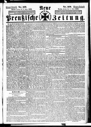 Neue preußische Zeitung vom 12.03.1909