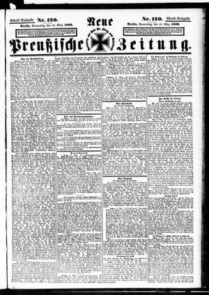 Neue preußische Zeitung vom 18.03.1909