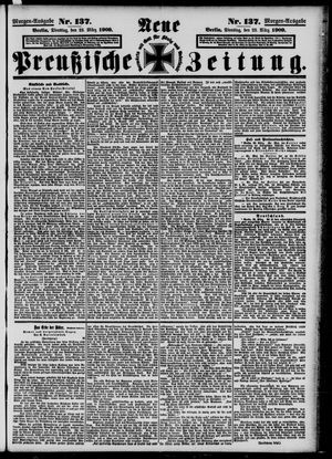 Neue preußische Zeitung vom 23.03.1909