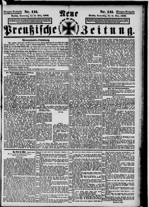 Neue preußische Zeitung vom 25.03.1909