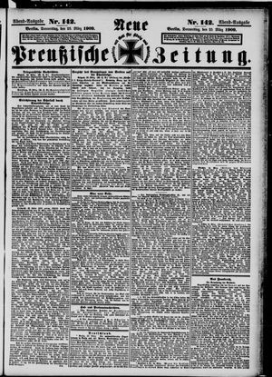 Neue preußische Zeitung vom 25.03.1909