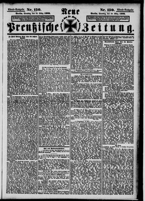Neue preußische Zeitung vom 30.03.1909