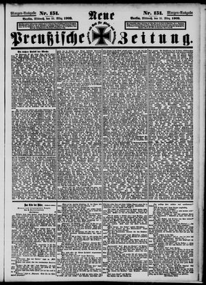 Neue preußische Zeitung vom 31.03.1909