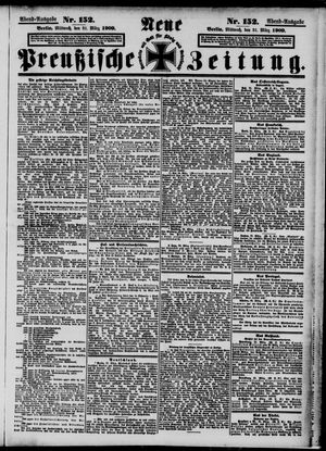 Neue preußische Zeitung vom 31.03.1909