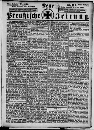 Neue preußische Zeitung vom 01.04.1909