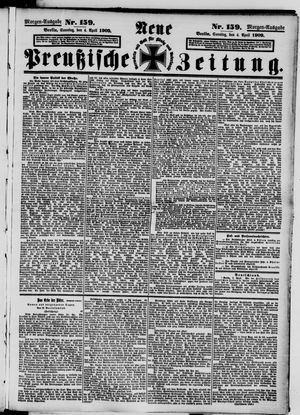 Neue preußische Zeitung vom 04.04.1909