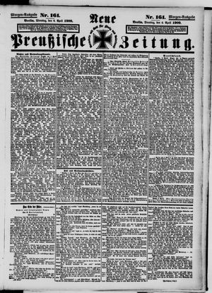 Neue preußische Zeitung vom 06.04.1909