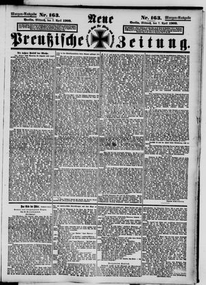 Neue preußische Zeitung vom 07.04.1909