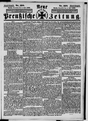 Neue preußische Zeitung vom 10.04.1909