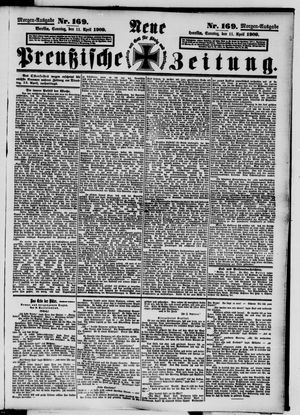 Neue preußische Zeitung vom 11.04.1909