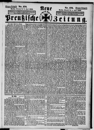Neue preußische Zeitung vom 14.04.1909