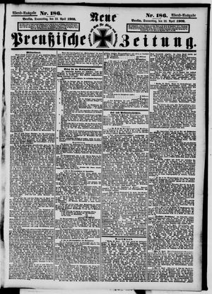 Neue preußische Zeitung vom 22.04.1909