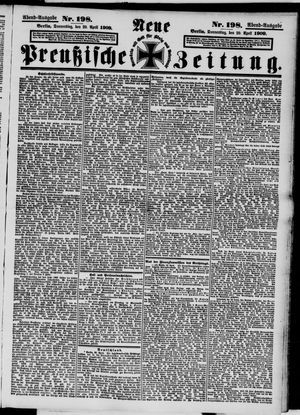 Neue preußische Zeitung vom 29.04.1909