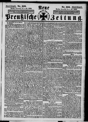 Neue preußische Zeitung vom 06.05.1909