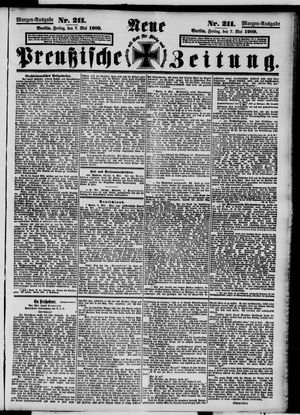 Neue preußische Zeitung vom 07.05.1909