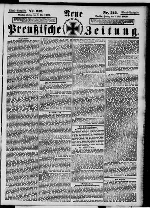 Neue preußische Zeitung vom 07.05.1909