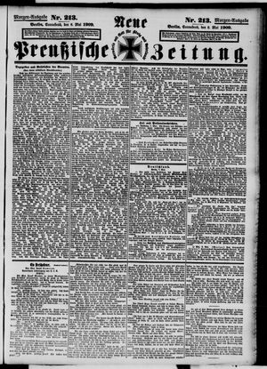 Neue preußische Zeitung vom 08.05.1909