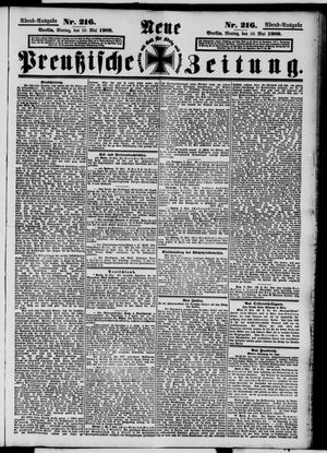 Neue preußische Zeitung vom 10.05.1909