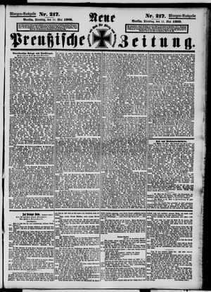 Neue preußische Zeitung vom 11.05.1909
