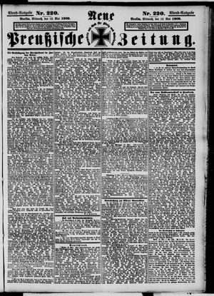 Neue preußische Zeitung vom 12.05.1909