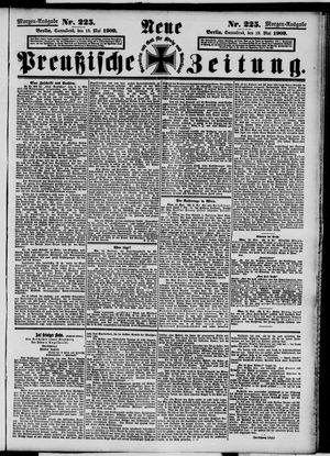 Neue preußische Zeitung vom 15.05.1909