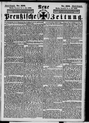 Neue preußische Zeitung vom 15.05.1909
