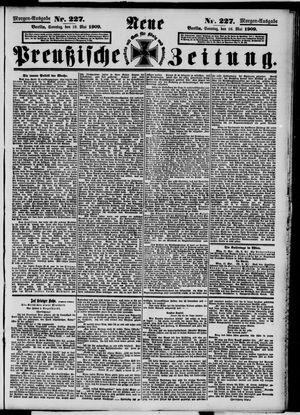 Neue preußische Zeitung vom 16.05.1909