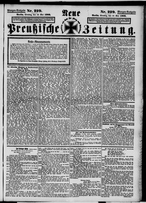 Neue preußische Zeitung vom 18.05.1909