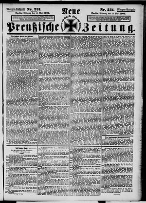 Neue preußische Zeitung vom 19.05.1909