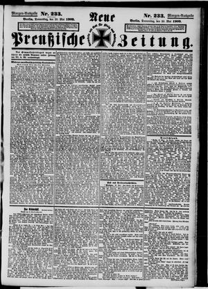 Neue preußische Zeitung vom 20.05.1909